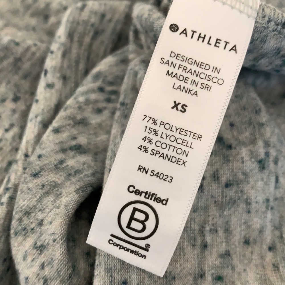 Athleta Flow Top Essence Texture Top - Picture 6 of 7
